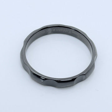 Size 12.5 Tiffany Narrow Groove Ring Paloma Picasso Black Titanium Mens Unisex