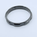 Size 12.5 Tiffany Narrow Groove Ring Paloma Picasso Black Titanium Mens Unisex-3