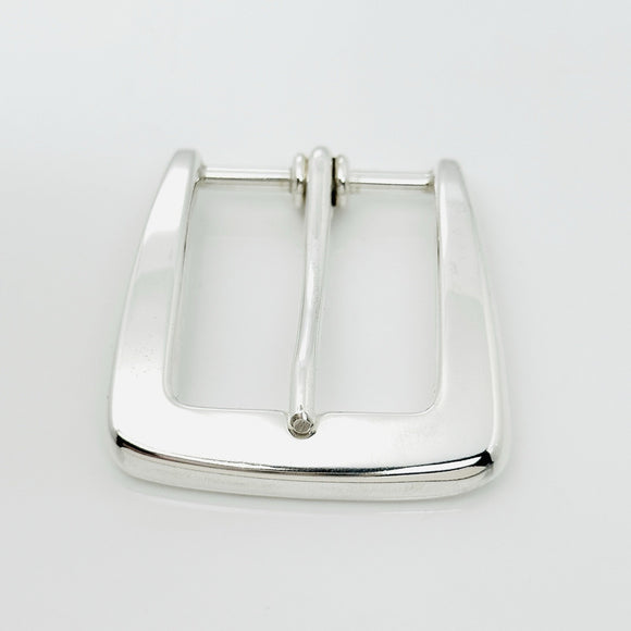 Tiffany Frame Style Prong Classic Belt Buckle in 925 Sterling Silver Mens Unisex