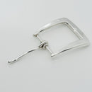Tiffany Frame Style Prong Classic Belt Buckle in 925 Sterling Silver Mens Unisex-4
