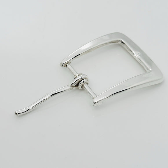 Tiffany Frame Style Prong Classic Belt Buckle in 925 Sterling Silver Mens Unisex