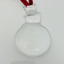 Tiffany Crystal Glass Snowman Christmas Tree Holiday Ornament-3