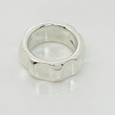Size 4 Tiffany Groove Wide Ring Band by Paloma Picasso-7