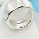 Size 4 Tiffany Groove Wide Ring Band by Paloma Picasso-8