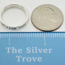Size 9.5 Tiffany & Co 1837 Ring Narrow Concave in Sterling Silver-5