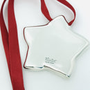 Tiffany & Co Silver Star Christmas Holiday Ornament by Elsa Peretti Size Large-1