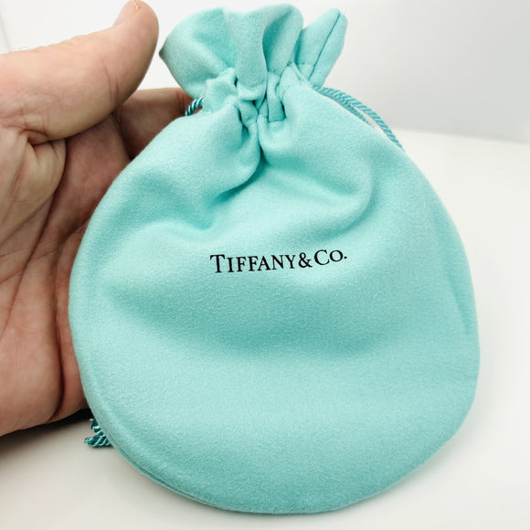 Tiffany & Co Extra Large Blue Jewelry Drawstring Storage Gift Pouch