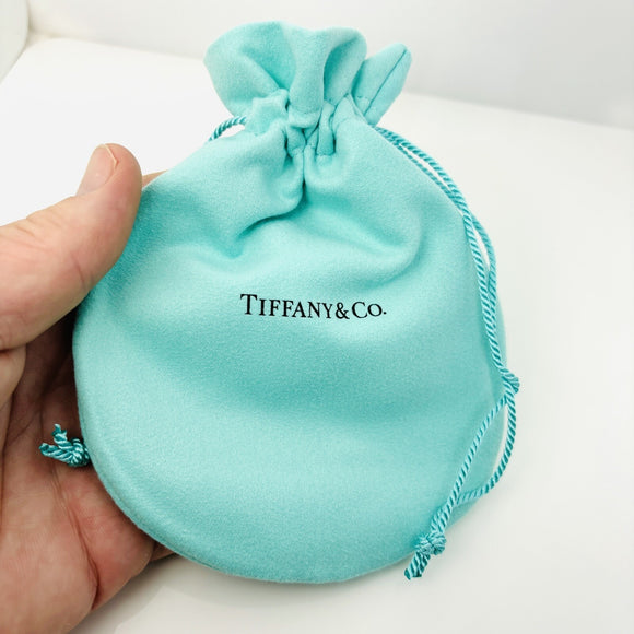 Tiffany & Co Extra Large Blue Jewelry Drawstring Storage Gift Pouch
