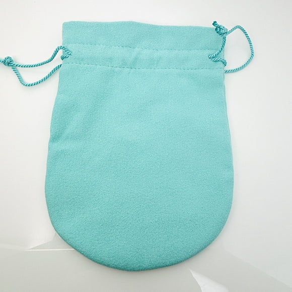 Tiffany & Co Extra Large Blue Jewelry Drawstring Storage Gift Pouch