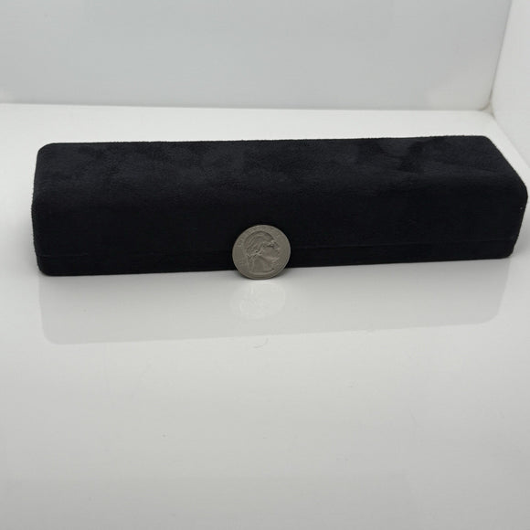 Tiffany Black Suede Leather Watch or Bracelet Presentation Storage Gift Box
