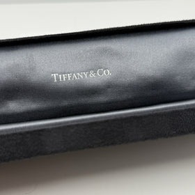 Tiffany Black Suede Leather Watch or Bracelet Presentation Storage Gift Box - 0