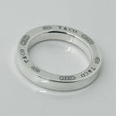 Tiffany 1837 Extra Small Round Circle Tag Pendant in Sterling Silver-5