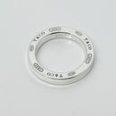 Tiffany 1837 Extra Small Round Circle Tag Pendant in Sterling Silver-6