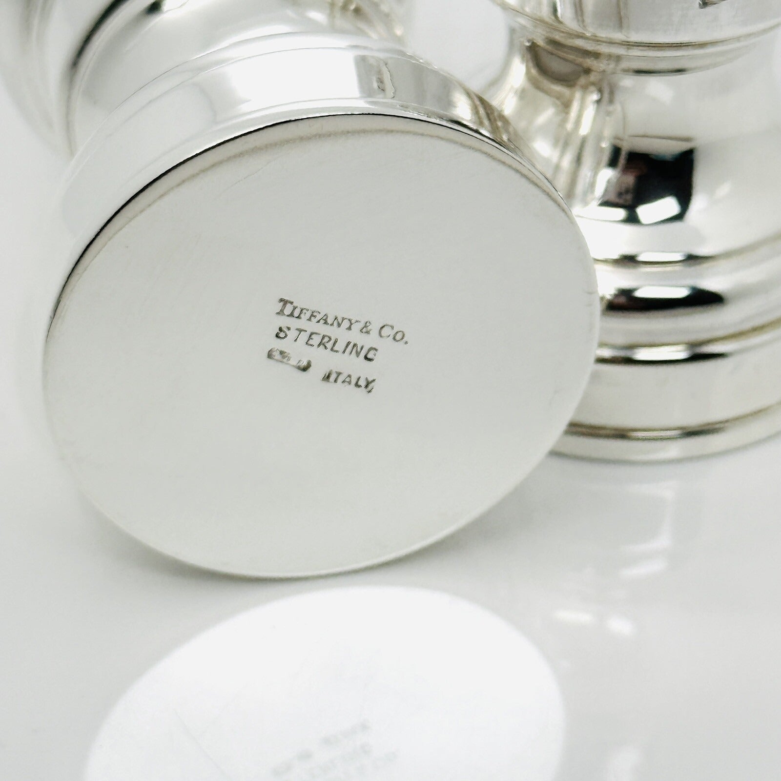 Tiffany & Co Vintage Salt and Pepper Grinder Shakers Set in Sterling Silver