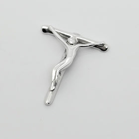 RARE Tiffany Extra Small Mini Crucifix Cross Pendant 18.5mm by Elsa Peretti - 0