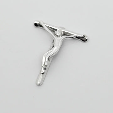 RARE Tiffany Extra Small Mini Crucifix Cross Pendant 18.5mm by Elsa Peretti - 0