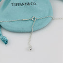 Tiffany & Co Mixed Bead Chain 28" to 32" in Sterling Silver Adjustable Necklace-6