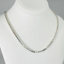 26" Tiffany & Co  Mens Unisex Venetian Box Link Necklace in Sterling Silver-2