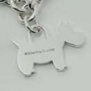 8" Tiffany Scottie Dog Tag Pet Charm Bracelet in Sterling Silver-3