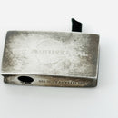 Tiffany 1837 Padlock Black Rubber Key Ring Chain Replacement Broken for parts-3