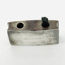 Tiffany 1837 Padlock Black Rubber Key Ring Chain Replacement Broken for parts-4