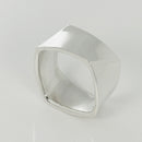 Size 6.5 Tiffany Frank Gehry Torque Ring Mens Unisex in Sterling Silver-2