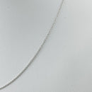 Tiffany & Co 18” Classic Chain Necklace with Mini Padlock in Sterling Silver-3