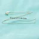 Tiffany & Co 18” Classic Chain Necklace with Mini Padlock in Sterling Silver-8