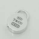 Return to Tiffany 1837 Round Padlock Lock Charm or Pendant in Sterling Silver-2