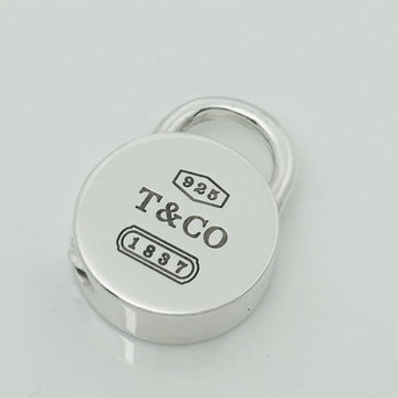 Return to Tiffany 1837 Round Padlock Lock Charm or Pendant in Sterling Silver - 0