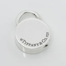 Return to Tiffany 1837 Round Padlock Lock Charm or Pendant in Sterling Silver-6