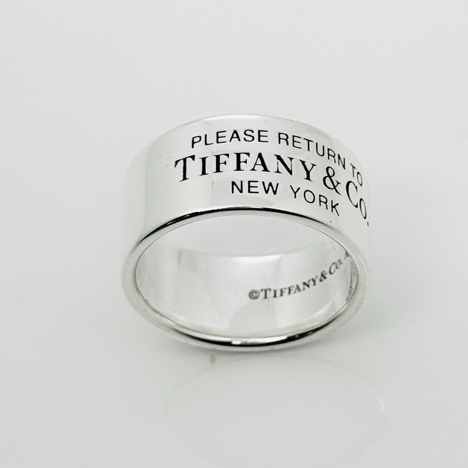 Size 6.5 Return to Tiffany New York Ring in Sterling Silver Authentic FREE Ship