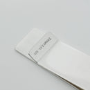 Tiffany & Co Machine Turned Pin Stripe Engravable ID Money Clip in Silver-6