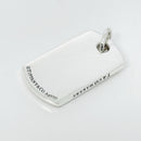 Tiffany & Co Makers NY Dog Tag Pendant in 925 Sterling Silver-6