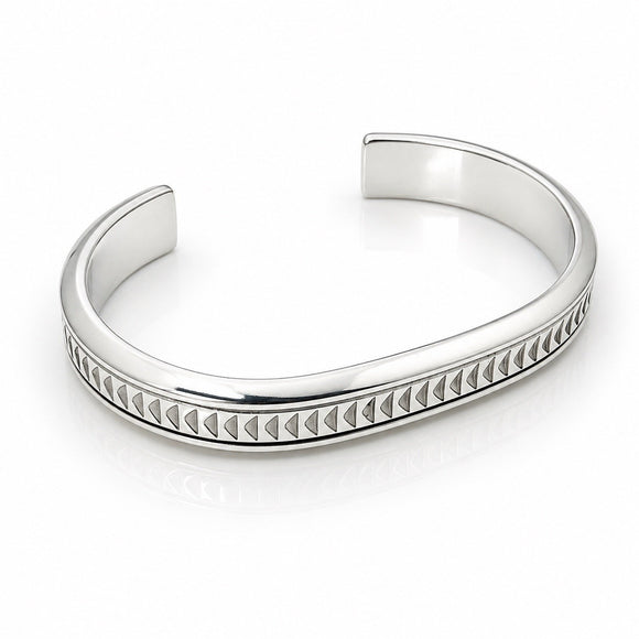 Tiffany & Co Mens Caliper Cuff Bracelet by Paloma Picasso in Sterling Silver