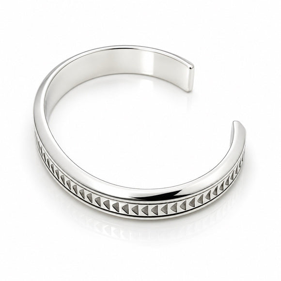 Tiffany & Co Mens Caliper Cuff Bracelet by Paloma Picasso in Sterling Silver