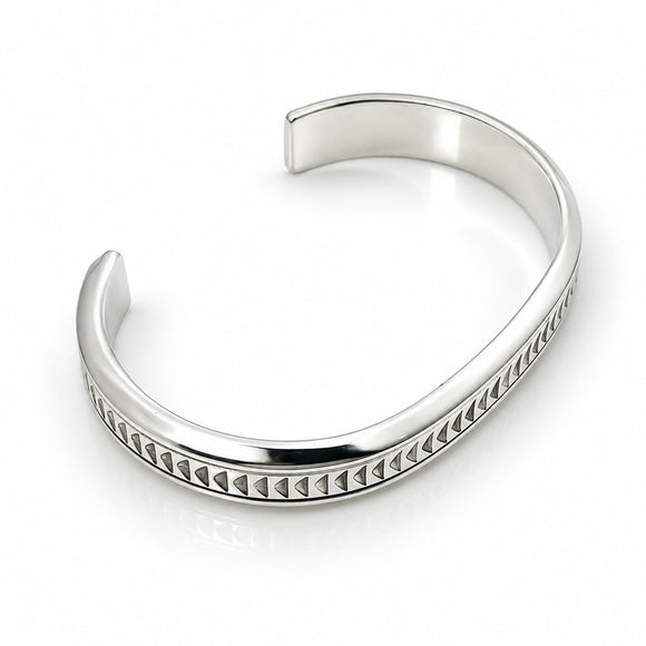 Tiffany & Co Mens Caliper Cuff Bracelet by Paloma Picasso in Sterling Silver