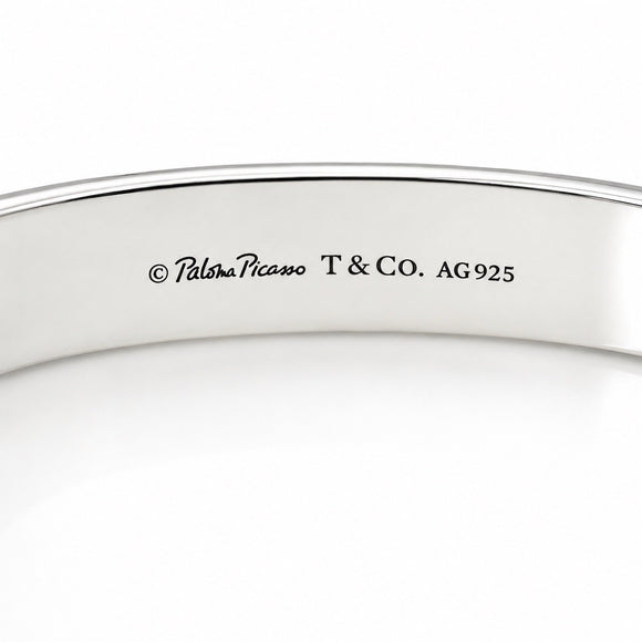 Tiffany & Co Mens Caliper Cuff Bracelet by Paloma Picasso in Sterling Silver
