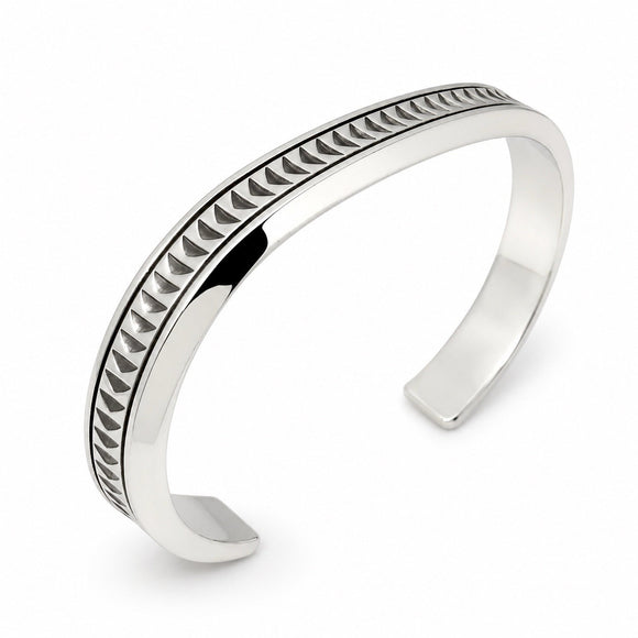 Tiffany & Co Mens Caliper Cuff Bracelet by Paloma Picasso in Sterling Silver