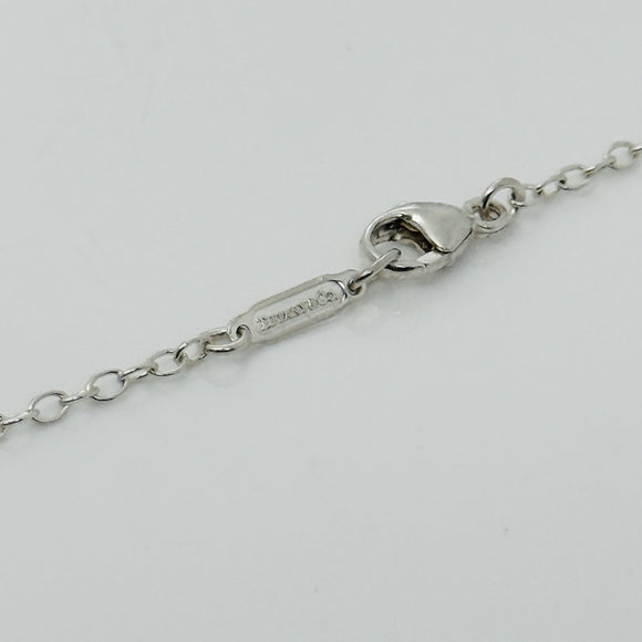 Tiffany & Co 16” 1.5mm Oval Link Chain Necklace Classic Style in Sterling Silver