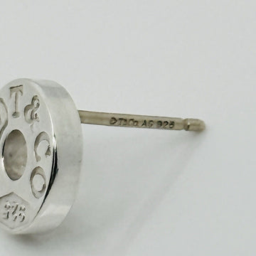 Tiffany 1837 Round Circle Stud Earring Single Replacement Lost Sterling Silver - 0