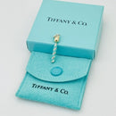 Tiffany & Co Birthday Candle Charm or Pendant in 18K Gold Blue Enamel and Silver-3