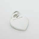 Tiffany & Co. Letter J Heart Pendant Charm Notes Alphabet in 925 Sterling Silver-3