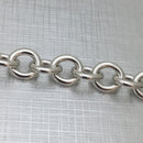 7.5" Medium Tiffany & Co Sterling Silver Blank Heart Tag Charm Bracelet-6