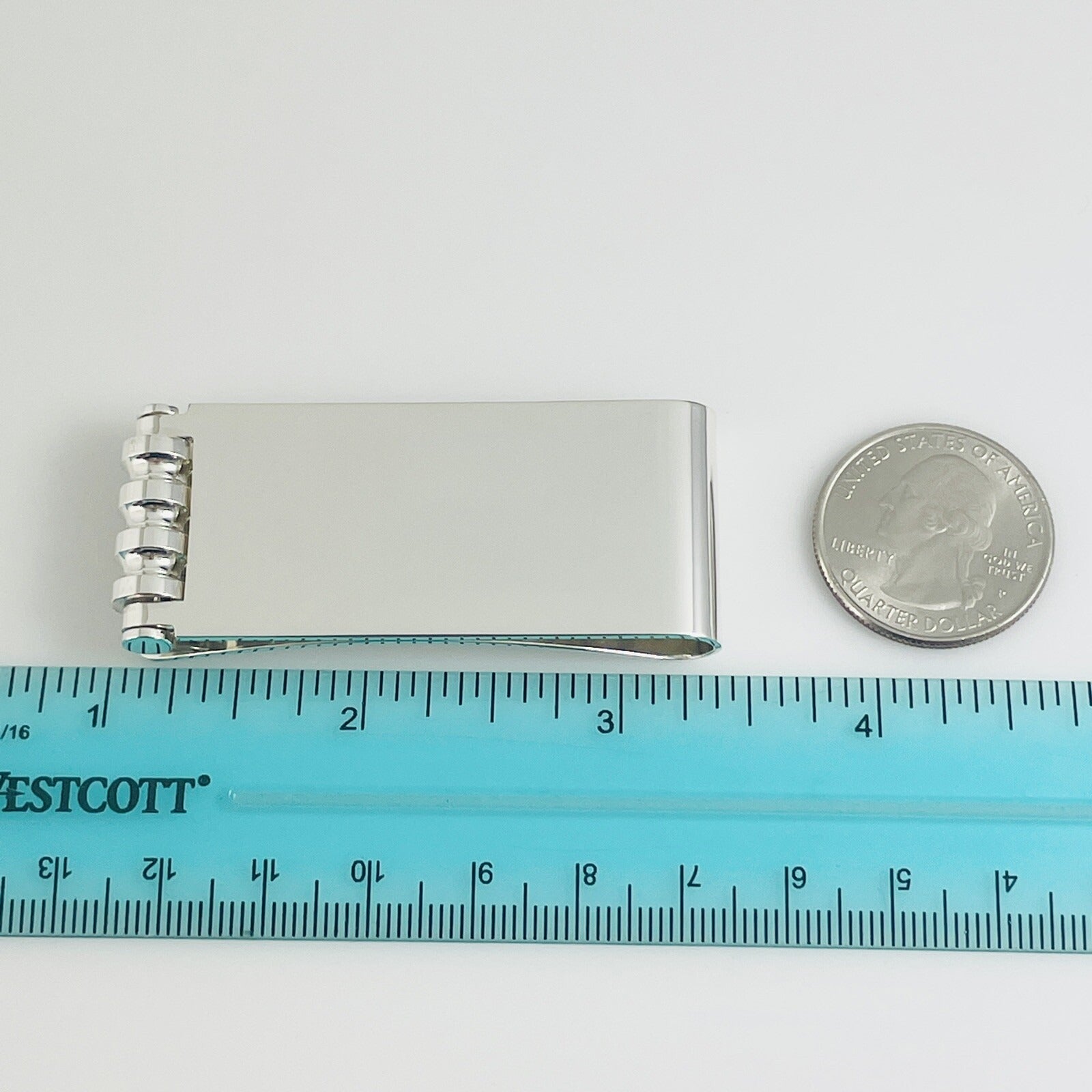 Tiffany & Co Groove Roller Rolling Money Clip Paloma Picasso in Sterling Silver