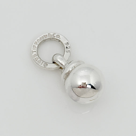 Tiffany & Co Silver Fascination Ball Charm or Pendant in Sterling Silver