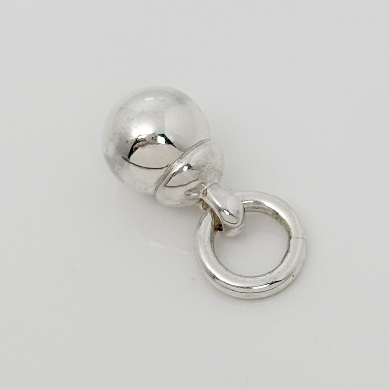 Tiffany & Co Silver Fascination Ball Charm or Pendant in Sterling Silver