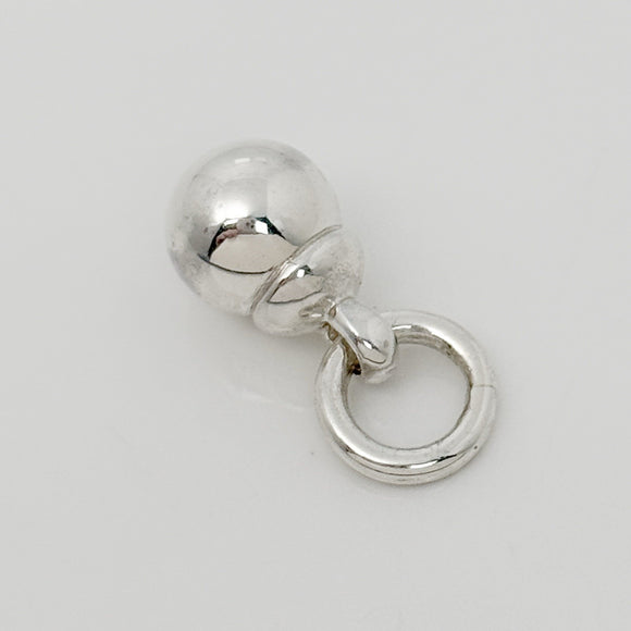 Tiffany & Co Silver Fascination Ball Charm or Pendant in Sterling Silver