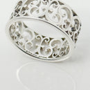 Size 7 Tiffany Venezia Enchant Filigree Ring in Sterling Silver-3