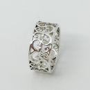 Size 7 Tiffany Venezia Enchant Filigree Ring in Sterling Silver-4